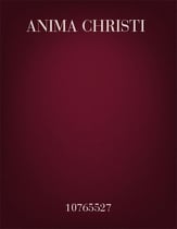 Anima Christi SAB choral sheet music cover